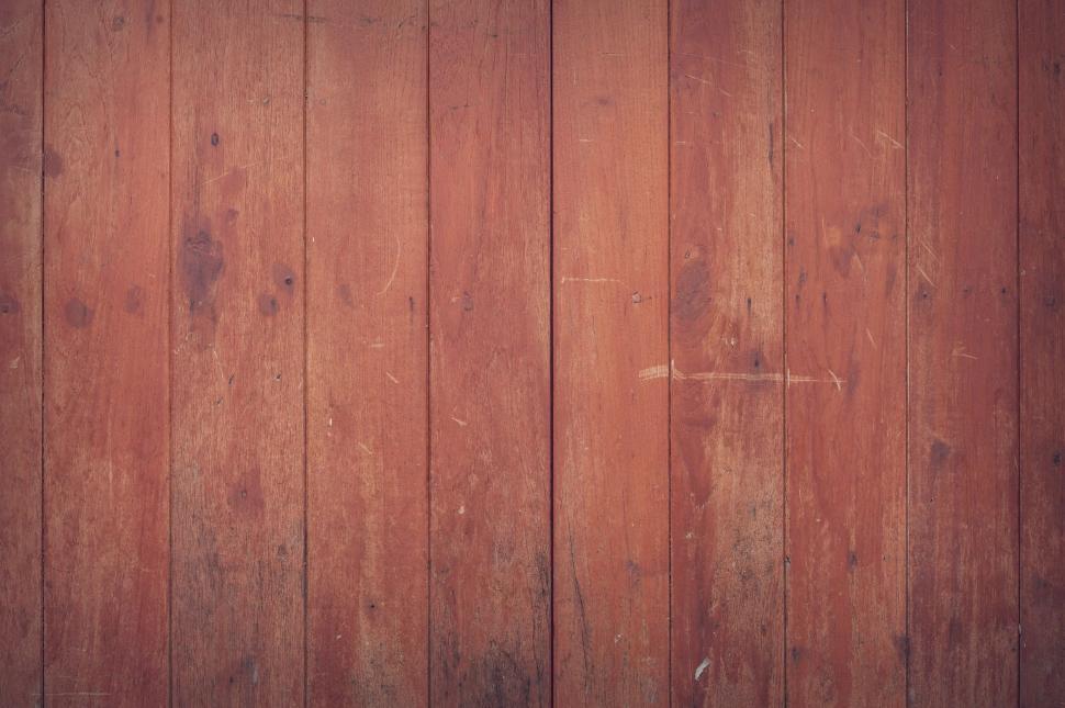 Free Image of Vertical red wooden planks  