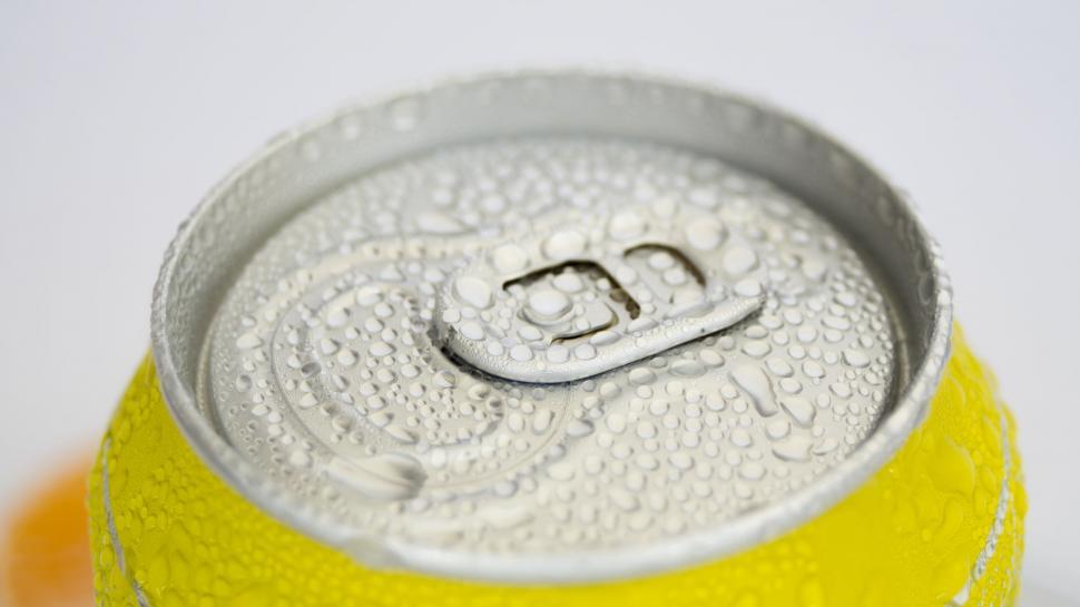Free Image of Cold Beer Can  
