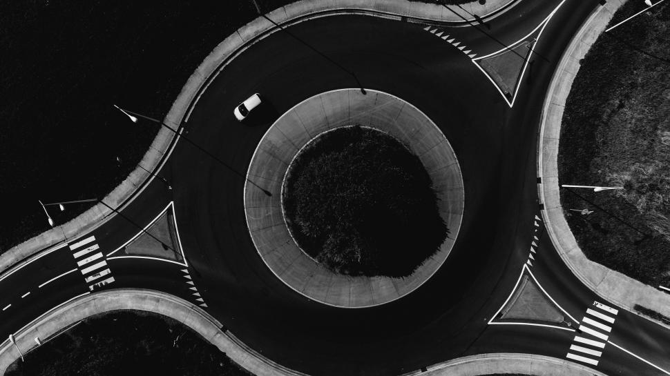 Free Image of Roundabout Road 
