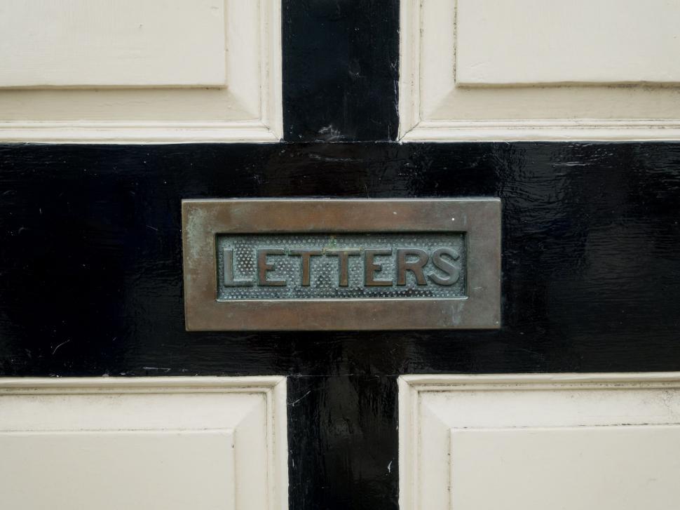 Free Image of Letters at Door 