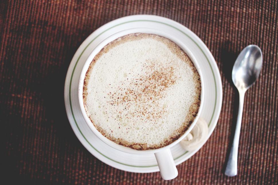 Free Image of Cappuccino Coffee Cup  
