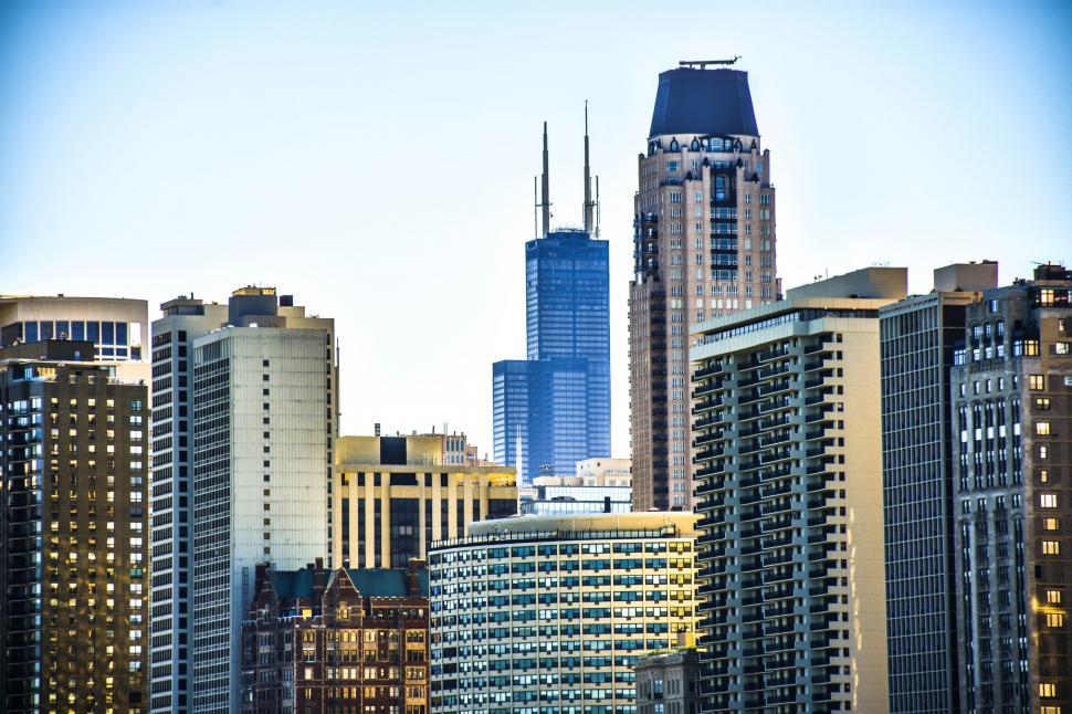 Free Image of City Buildings and Skyline  