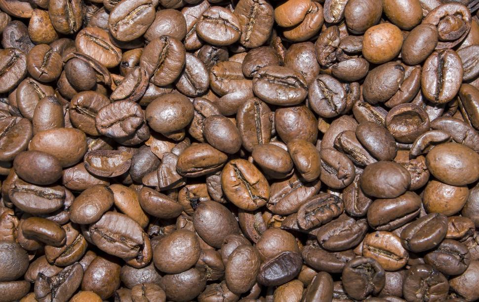Free Image of Coffee Beans - Background  