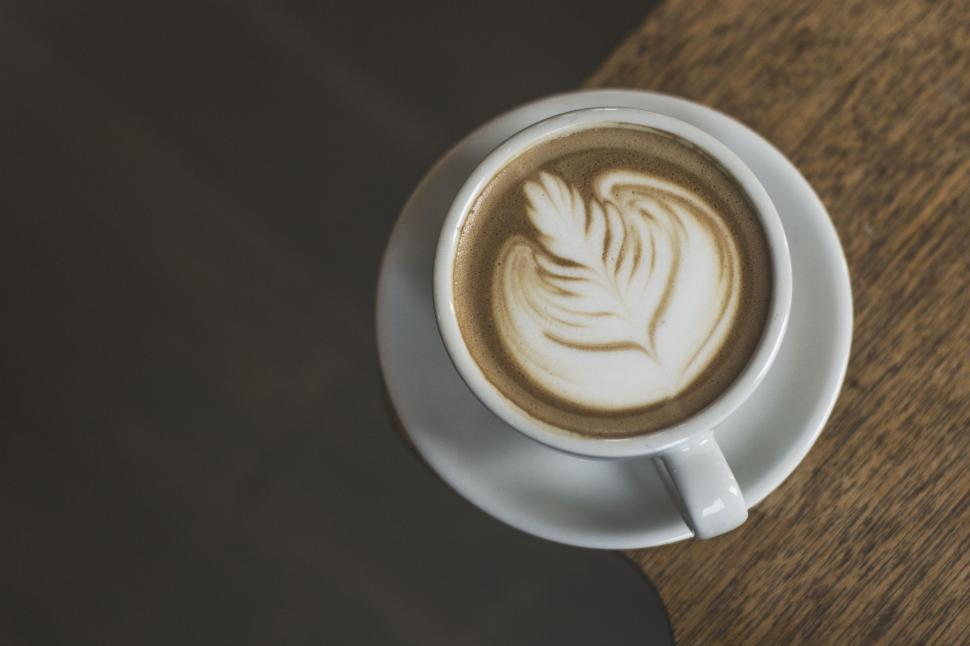 Free Image of Latte Coffee Leaf  
