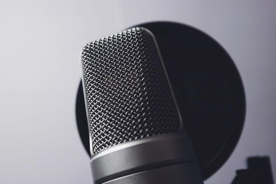 Free Image of Microphone 