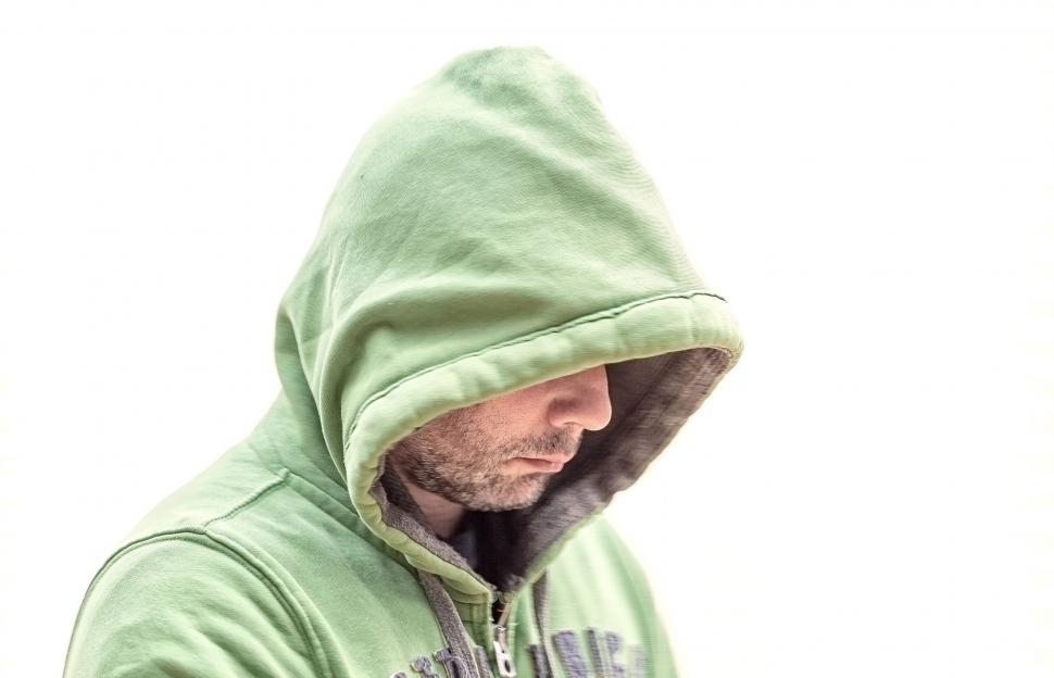 Free Image of Man in Hooded Jacket 