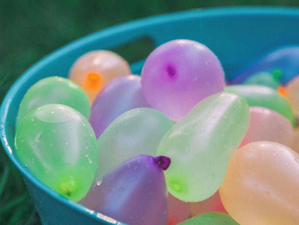 Free Image of Water Balloons  