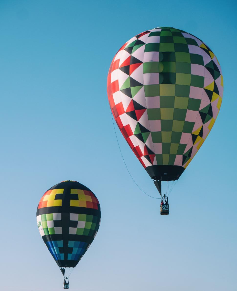 Free Image of Hot Air Balloons  