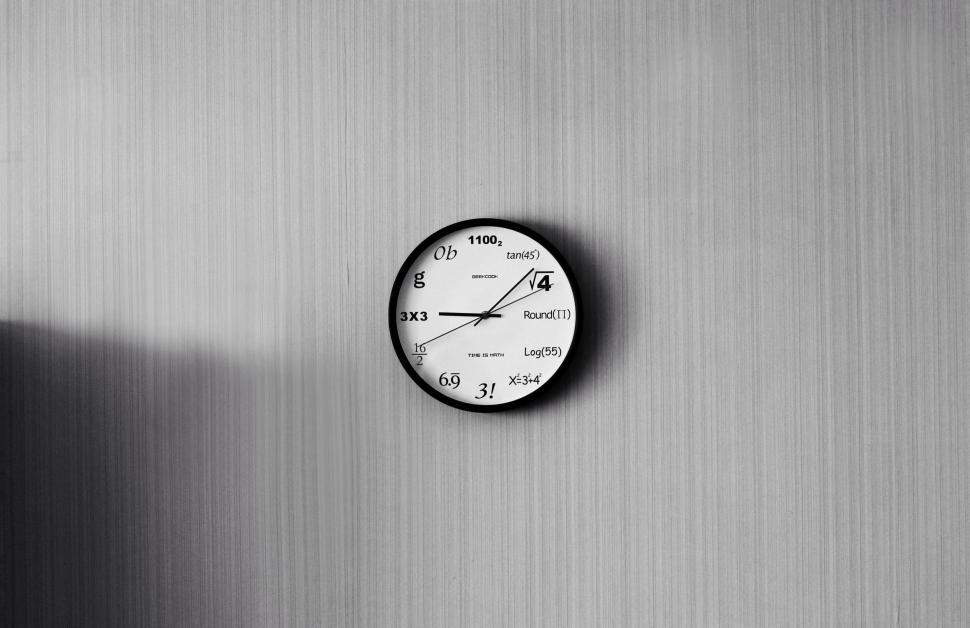 Free Image of Wall Clock on Wall  