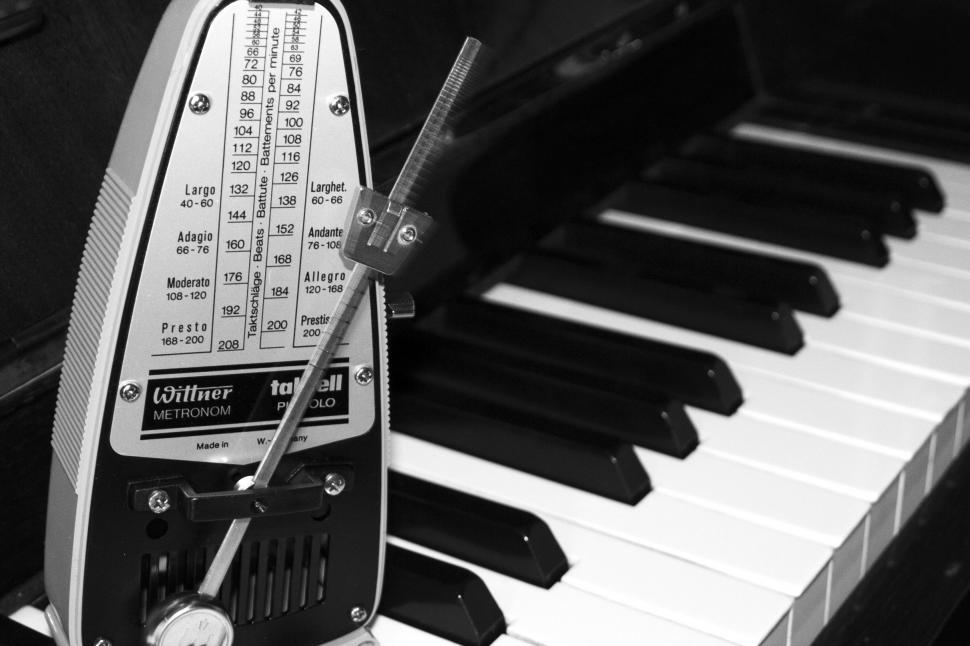 Free Image of Piccolo Metronome and Piano  