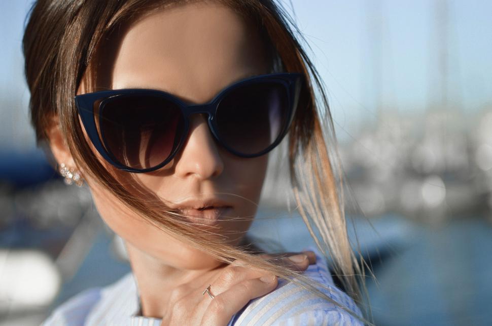 Free Image of Woman in Sunglasses  
