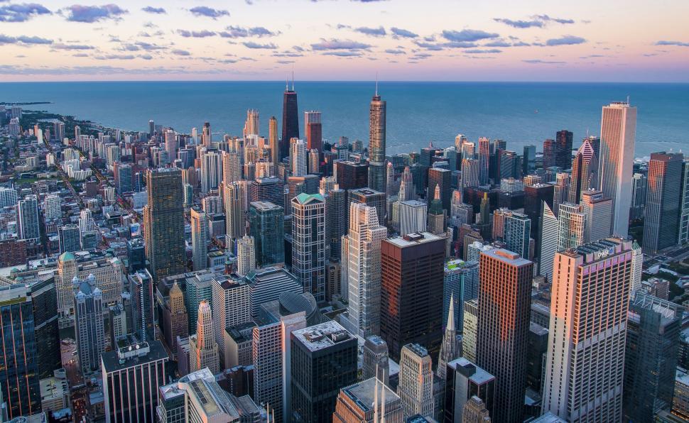 Free Image of Skyscrapers of Chicago 