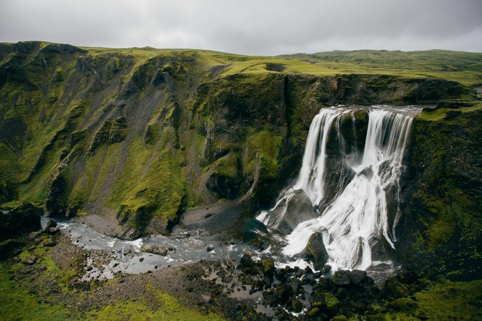 Free Image of Seljalandsfoss Waterfall  