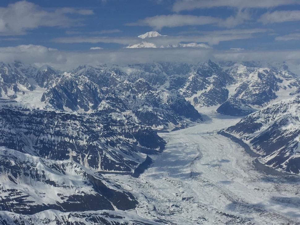 Free Image of Mount McKinley Mountains in Alaska  