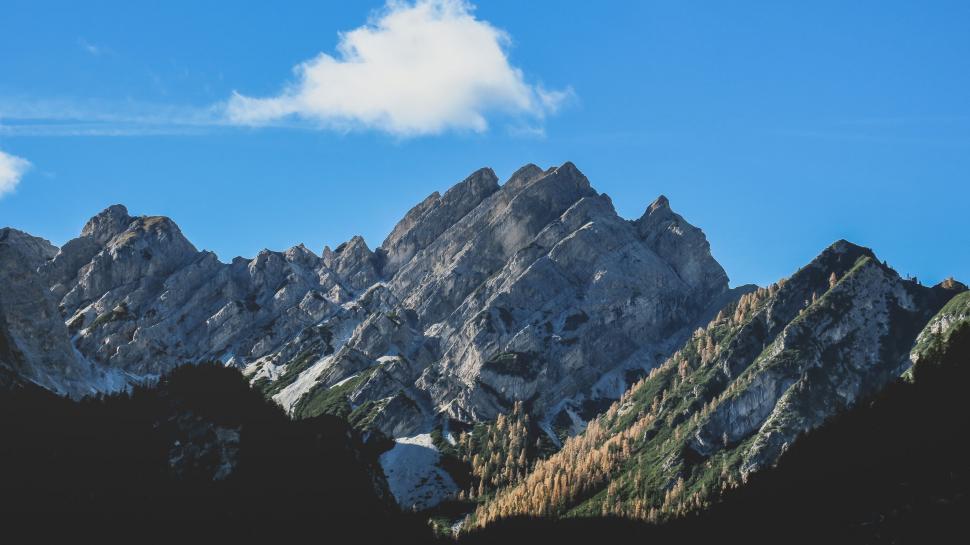 Free Image of Rocky Mountain Peak  