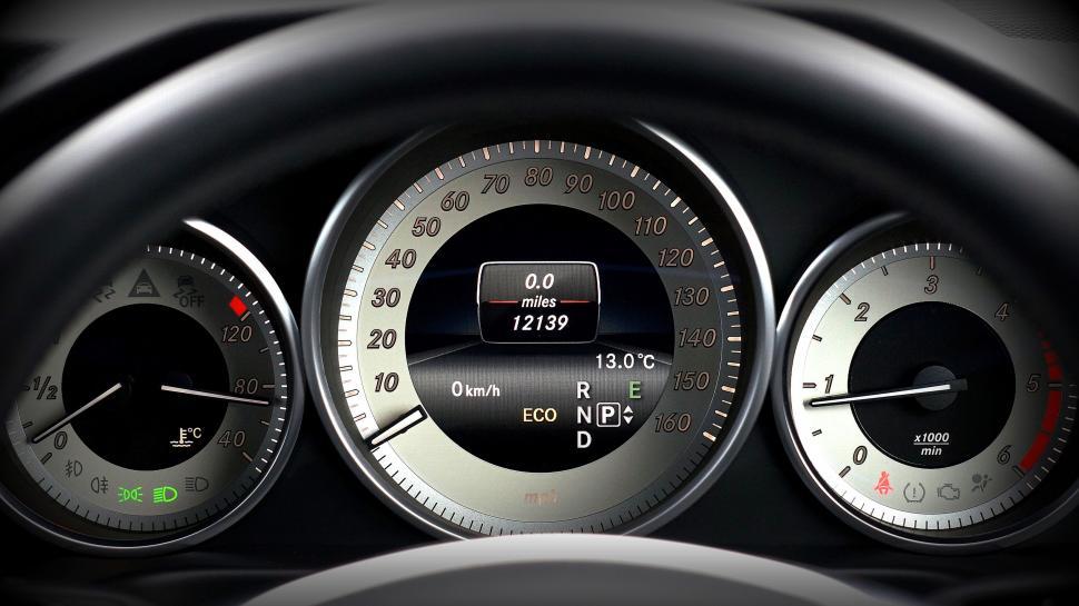 Free Image of Speedometers of Car  