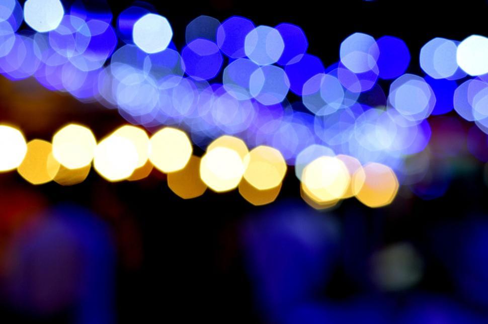 Free Image of Blurred Bokeh Lights  