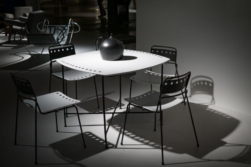 Free Image of Empty Table with Chairs  