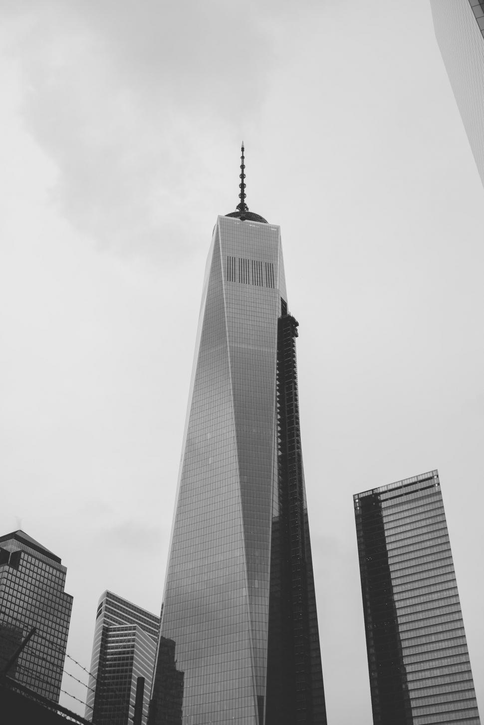 Free Image of Low Angle View of One World Trade Center 