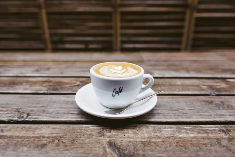 Free Image of Latte Coffee 