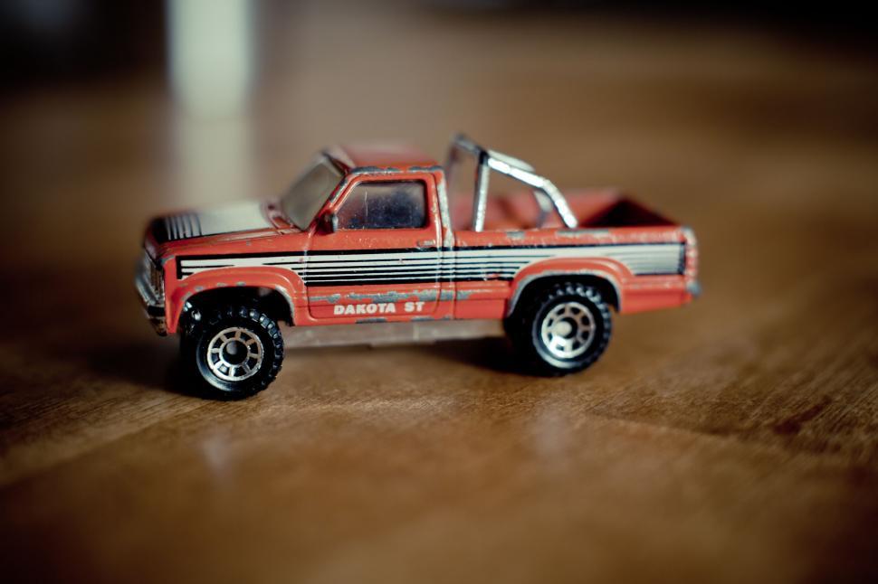 Free Image of Pickup Truck - Toy 
