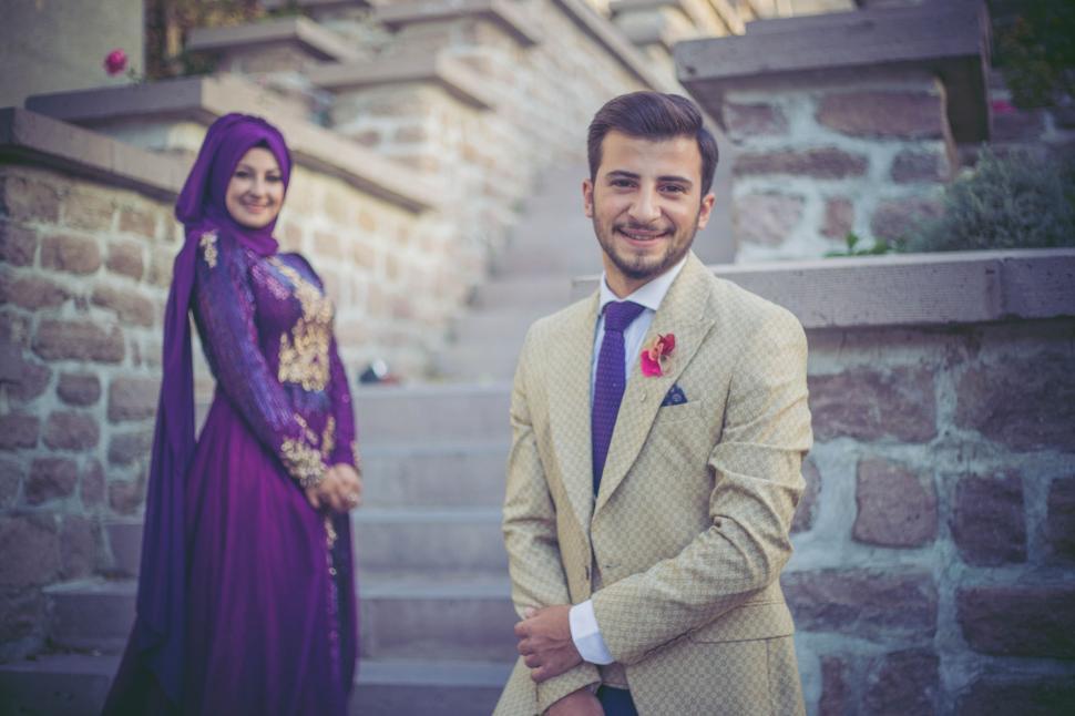 Free Image of Young Muslim Couple  