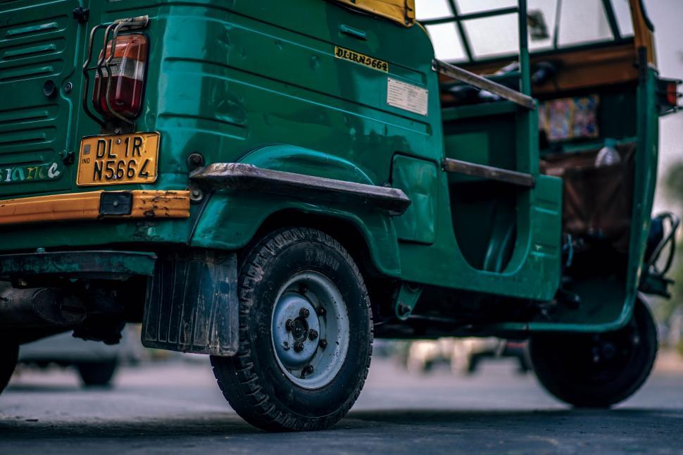 Free Image of Indian Auto Rickshaw 
