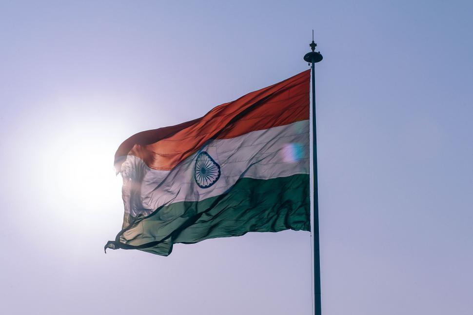 Free Image of Flag of India 