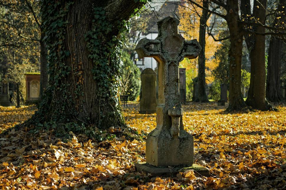 Free Image of Cemetery Cross 