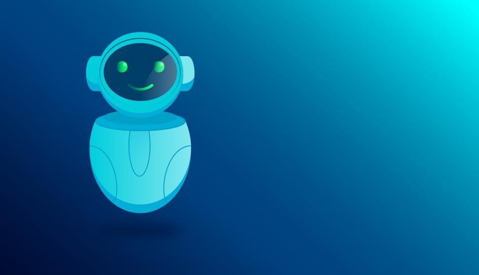 Free Image of Simple Robot - Personal Assistant - Chatbot - With Copyspace 