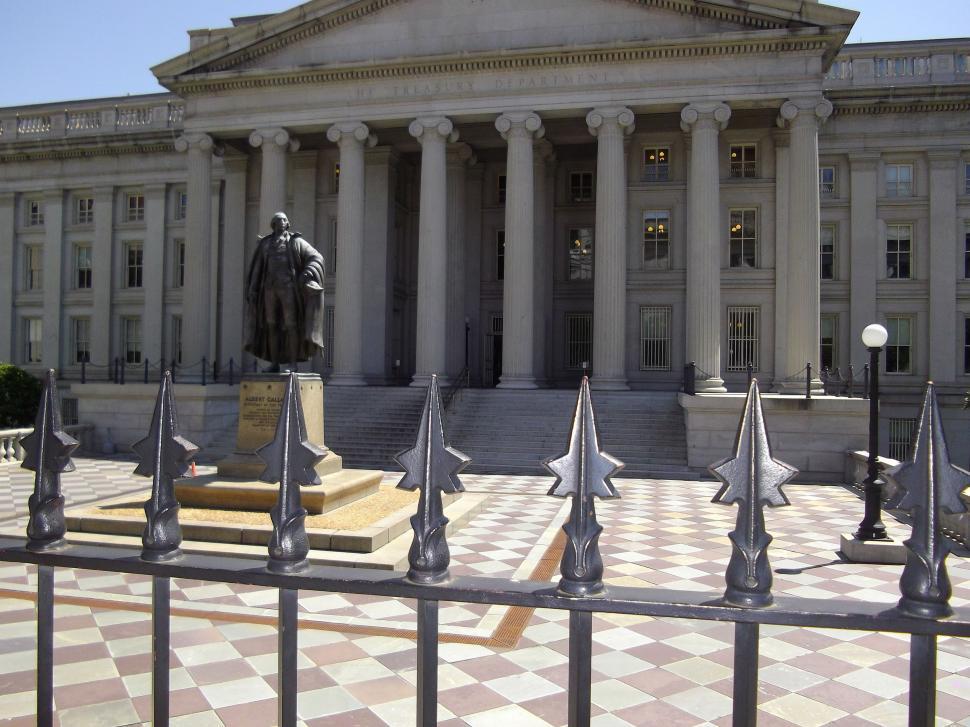 Free Image of Treasury Building  