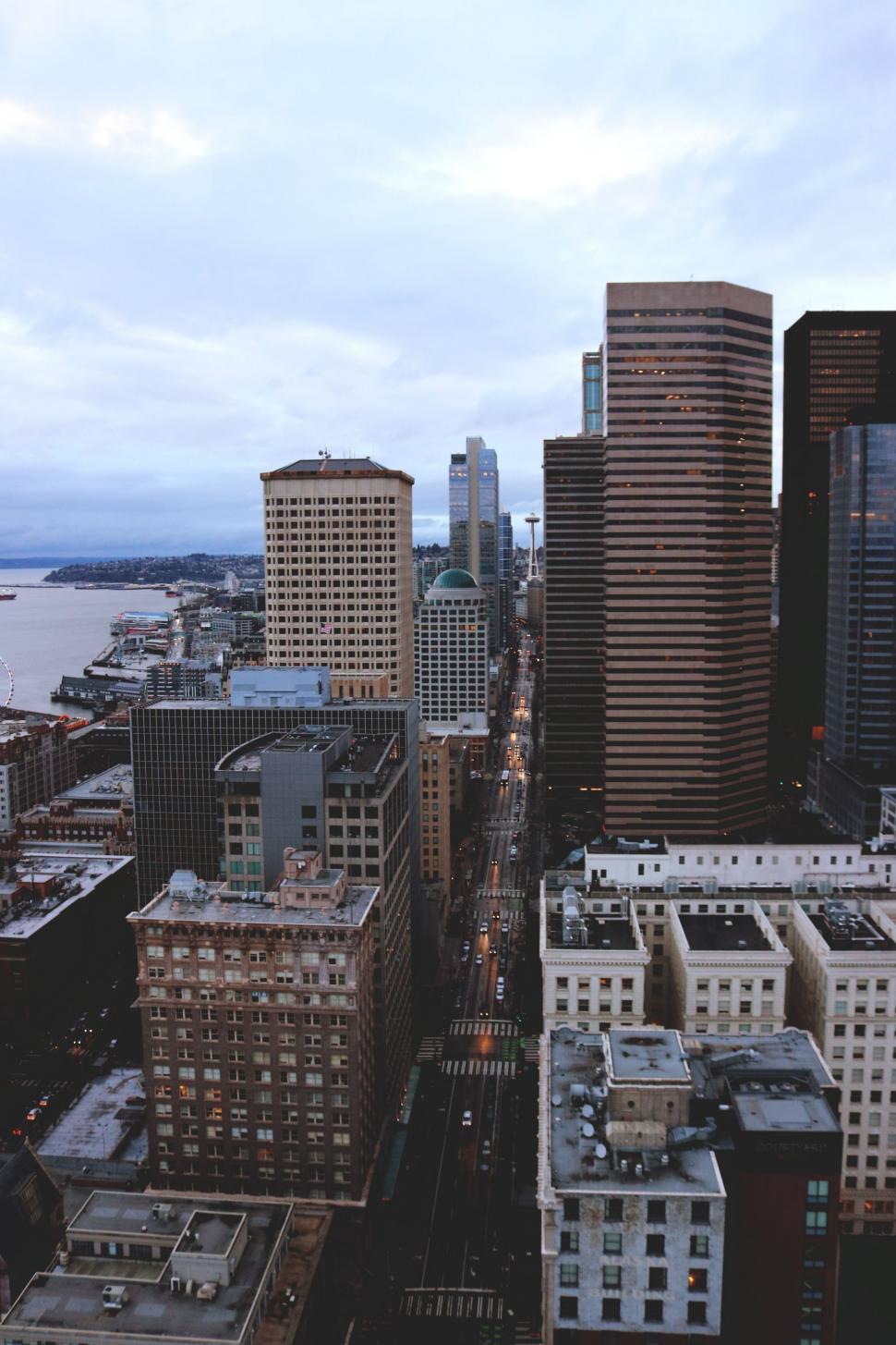 Free Image of Skyscrapers of Seattle City 