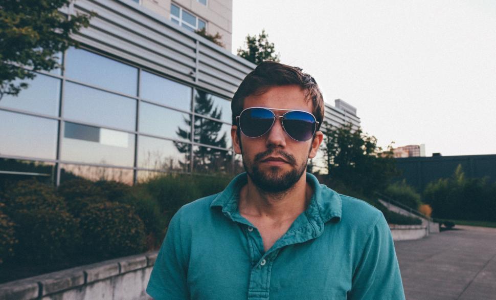 Free Image of Young Man in Sunglasses  