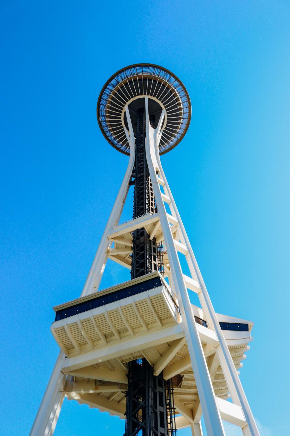 Free Image of Space Needle Tower 