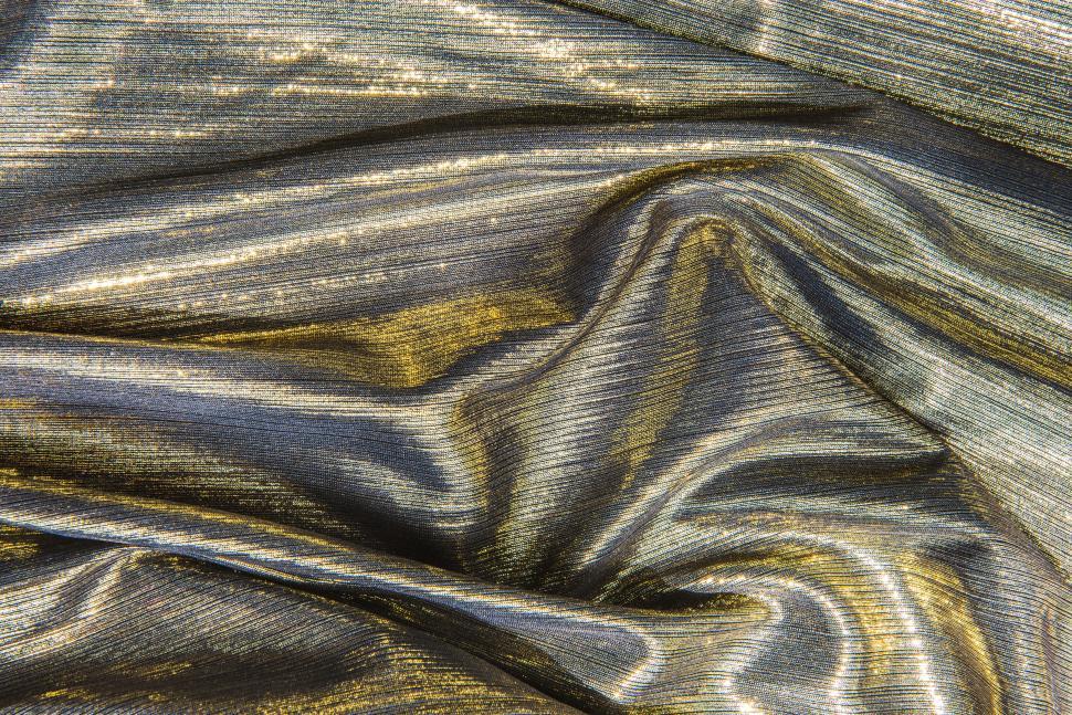 Free Image of Golden grey cloth fabric texture 