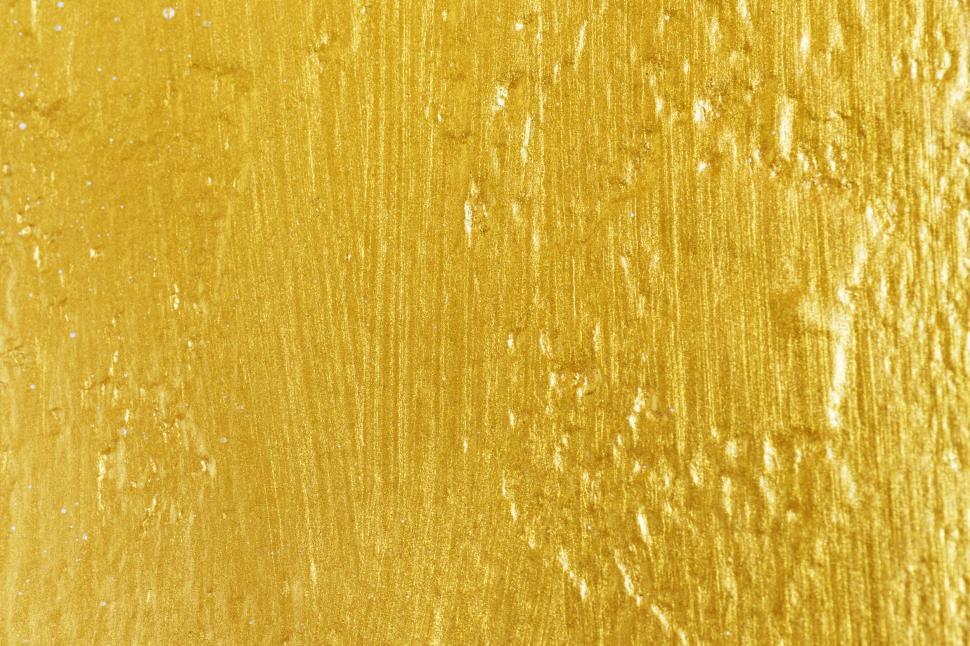 Download Free Stock Photo of Abstract golden paint texture 