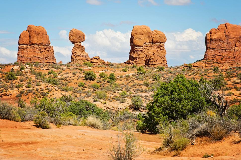 Free Image of Red rocks - Moab, Utah  