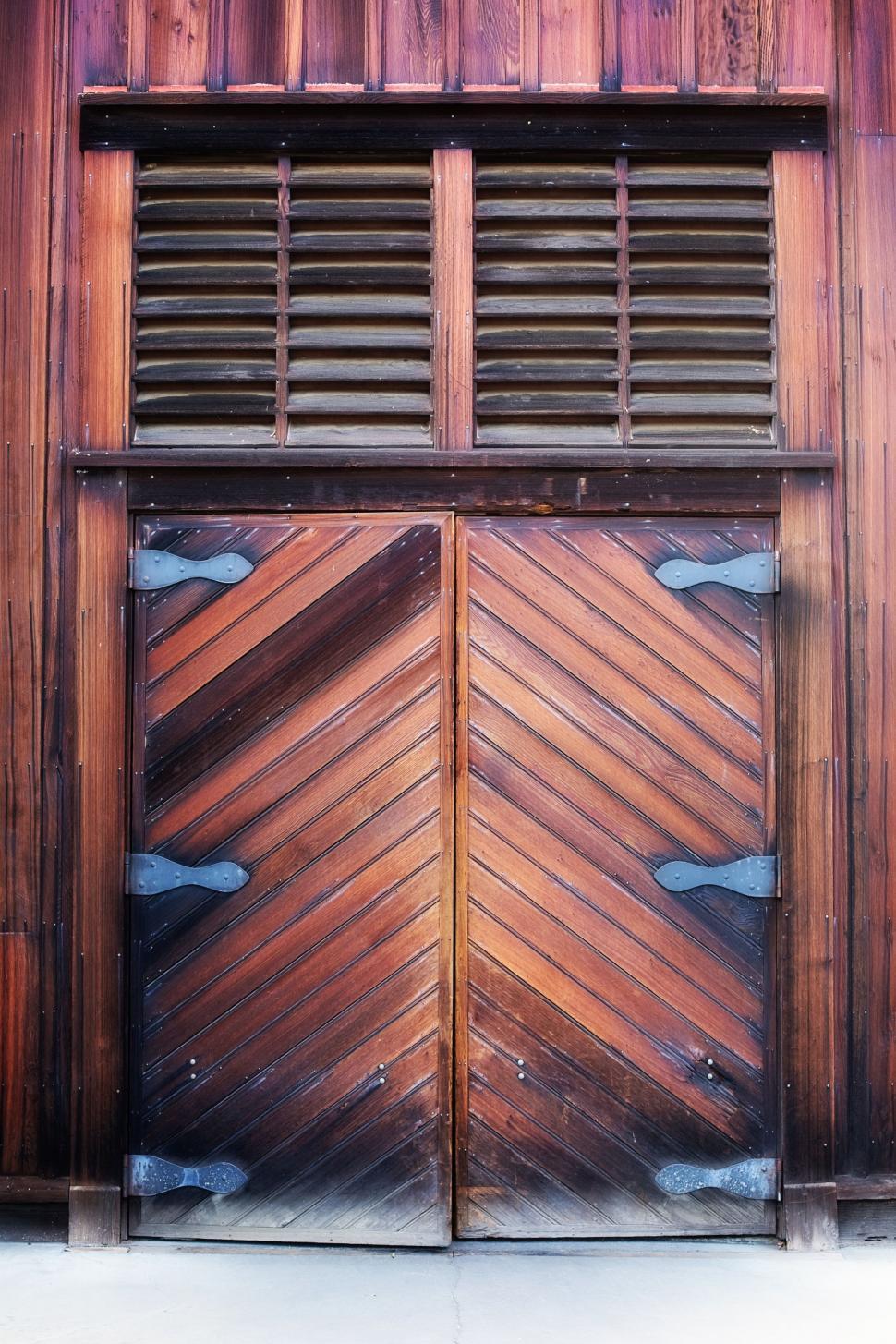 Free Image of Wooden Door  