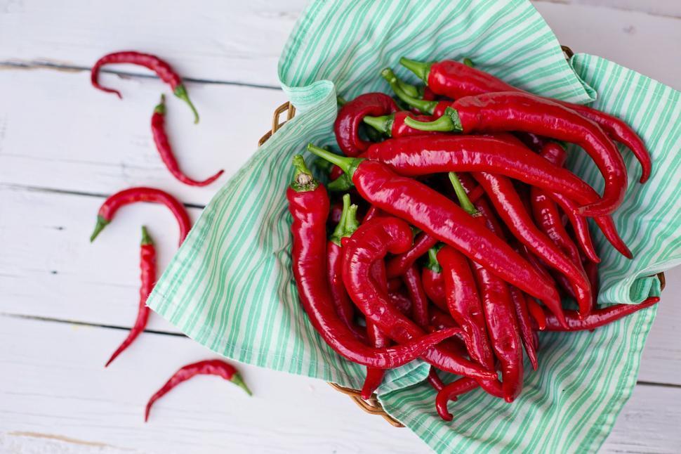 Free Image of Red peppers  