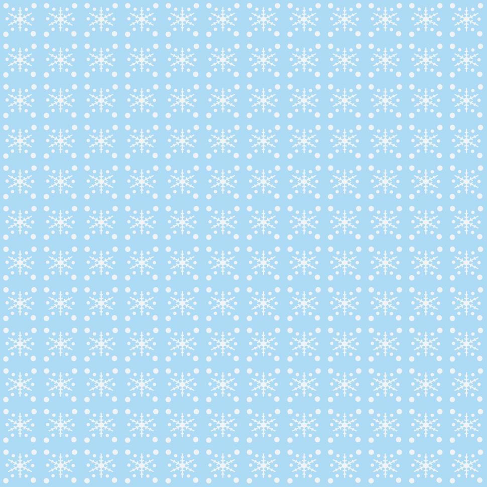 Free Image of Snowflakes - Wrapping Paper 
