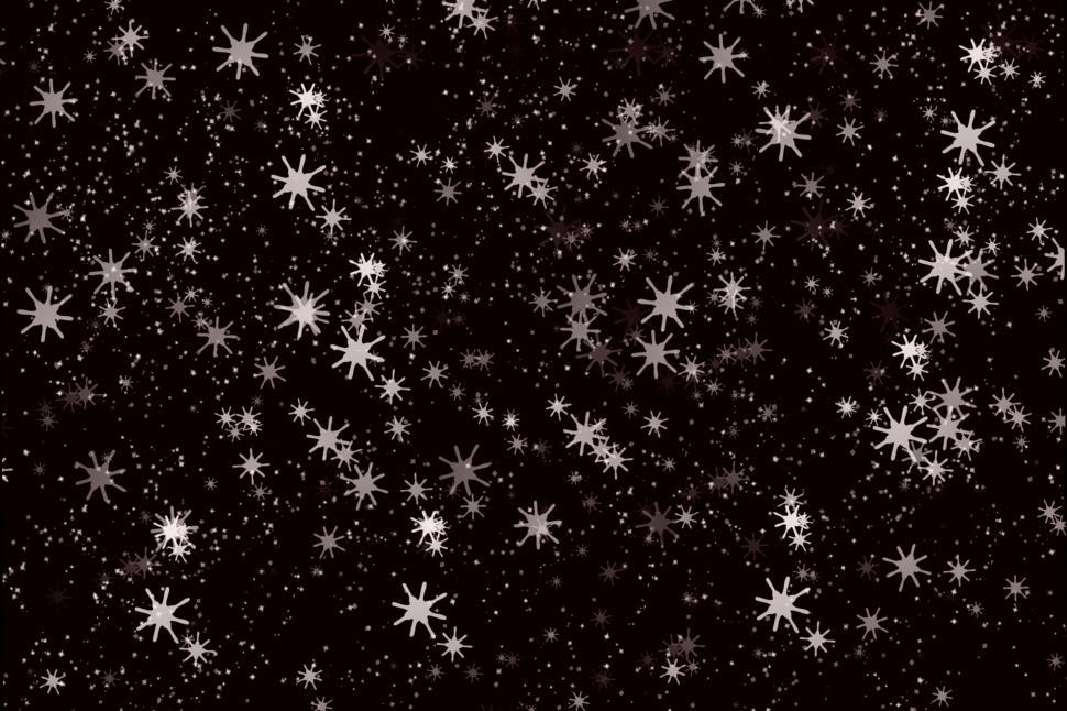 Free Image of Snowflakes - Christmas Background 