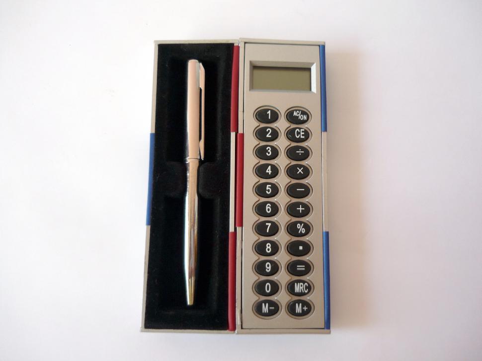 Free Image of Magic Calculator With Ball Pen 