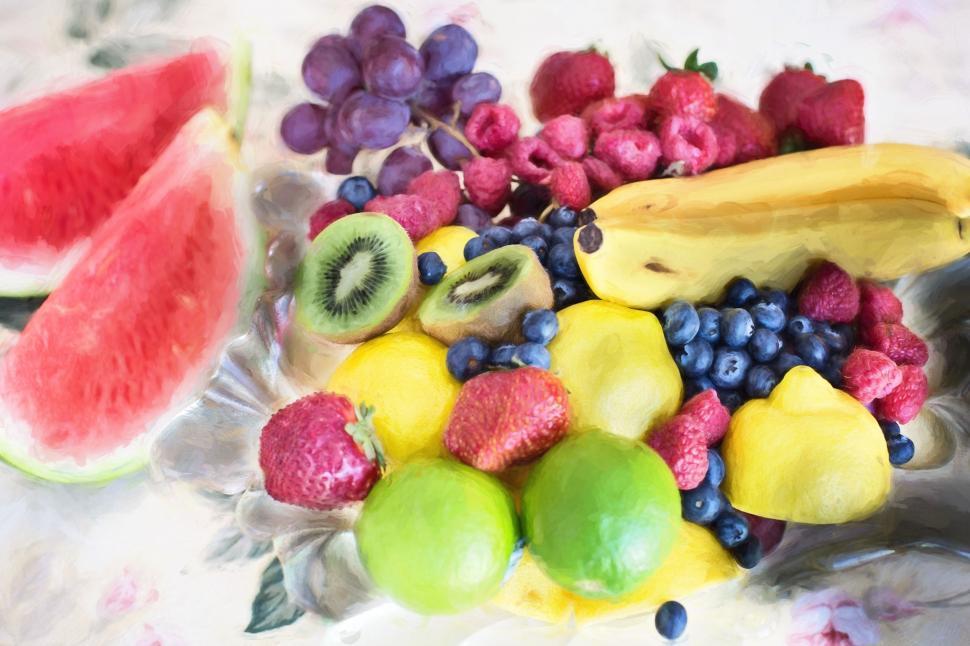 Free Image of Assorted Fruits 