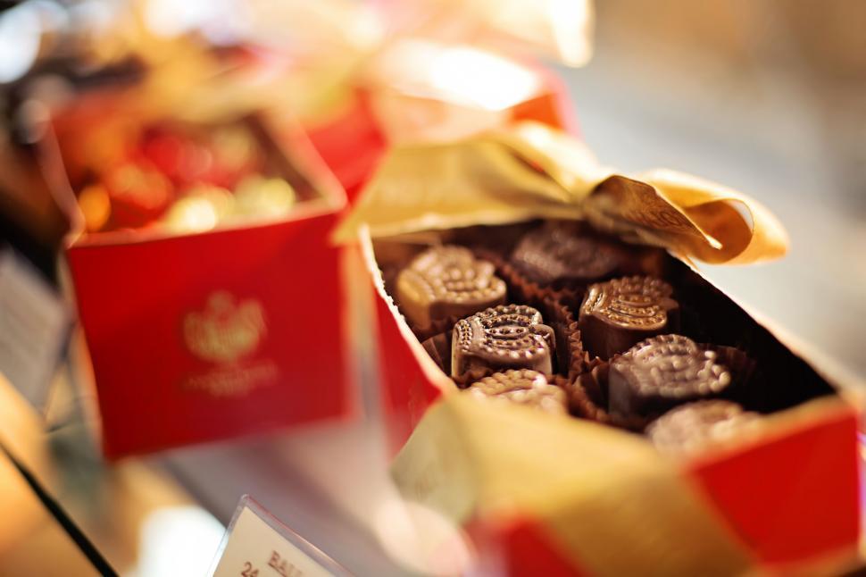 Free Image of Crown chocolates 