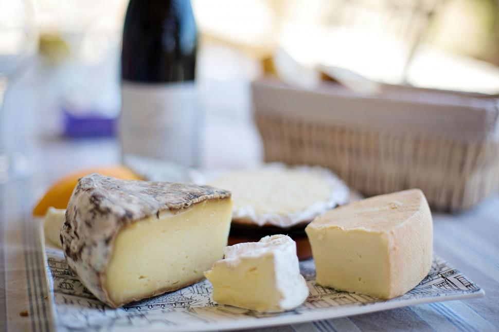 Free Image of French Cheese  
