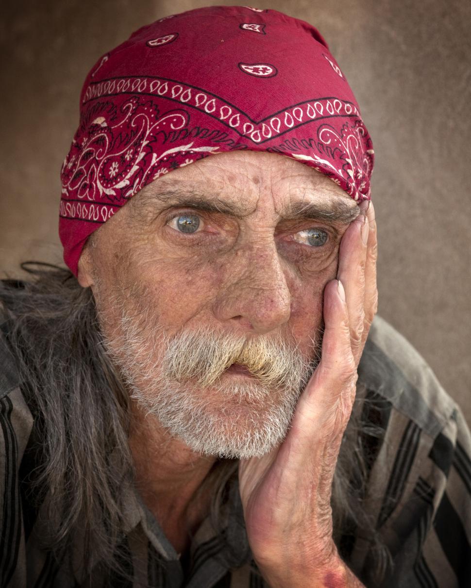 Download Free Stock Photo of Homeless Portraiture 