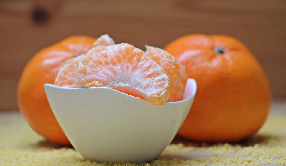 Free Image of Clementine Oranges  