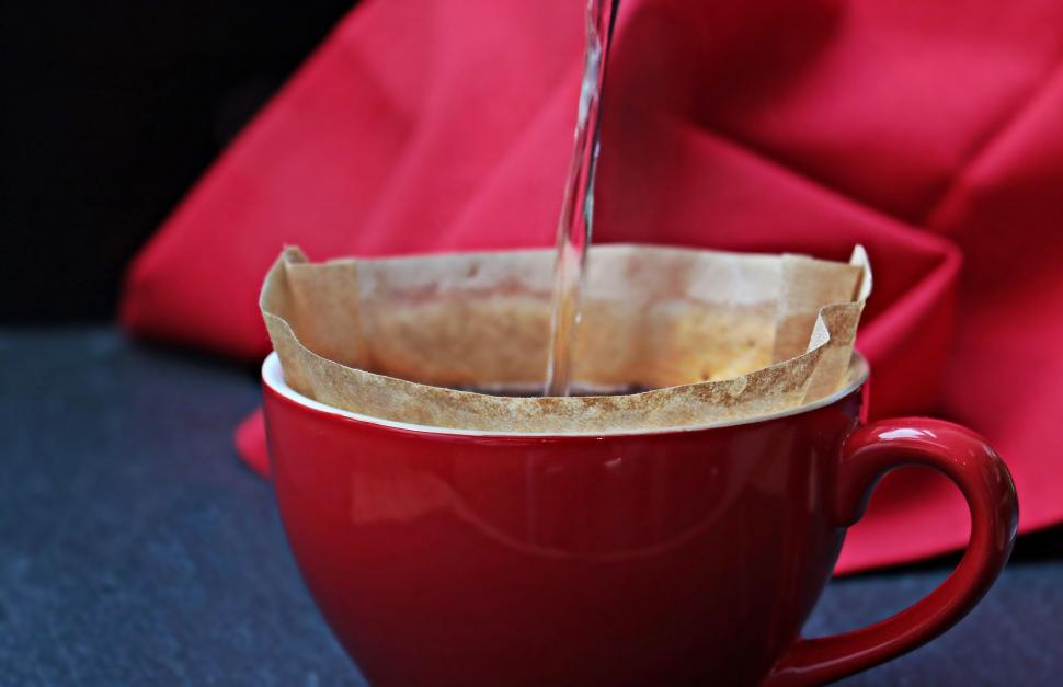 Free Image of Paper Filter Coffee - Pour Over Coffee 