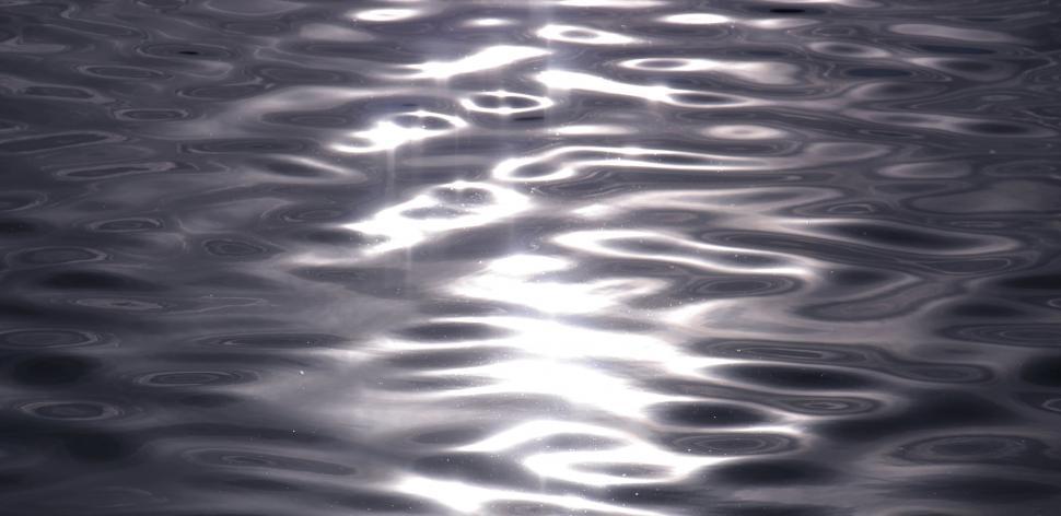 Free Image of Sunlight reflection on water 