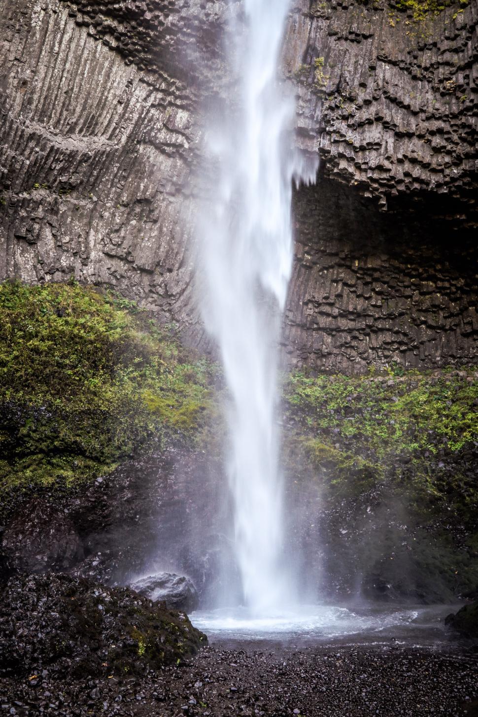 Free Image of Lower Section of Latourell Falls 